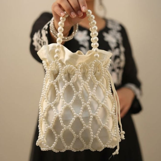 WHITE PEARL BAG